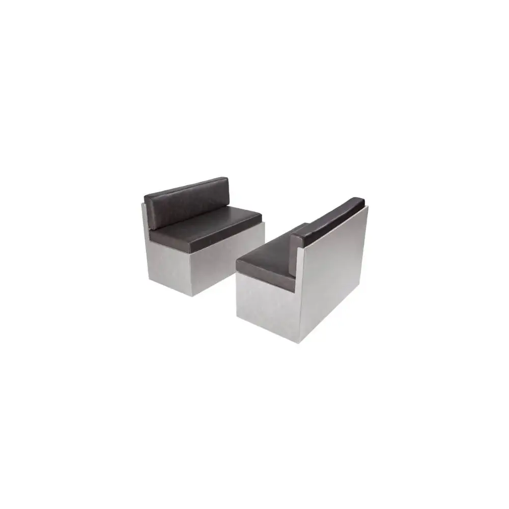 Back And Seat Dinette Cushion 40 In - Black - LIP2021100490